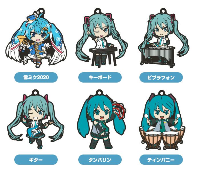 【Trading】Hatsune Miku Nendoroid Plus Collectible Keychains Band together 03.jpg