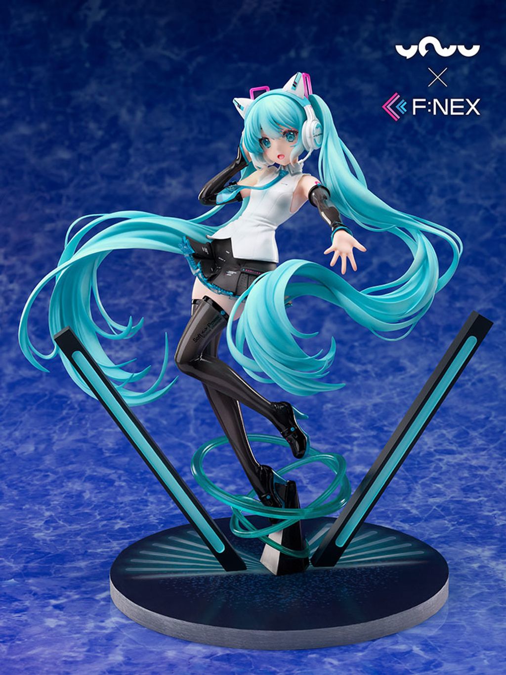 【YOWU×FNEX】HATSUNE MIKU CAT EAR HEADPHONE Ver. 1-7 Scale Figure.jpg