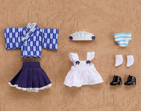 Nendoroid Doll Outfit Set (Japanese-Style Maid - Blue).jpg