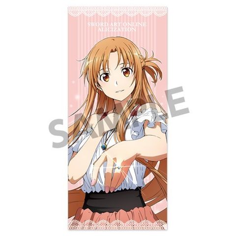 SWORD ART ONLINE ALICIZATION Microfiber Towel Asuna Yuuki Casual Wear ver. (1).jpg