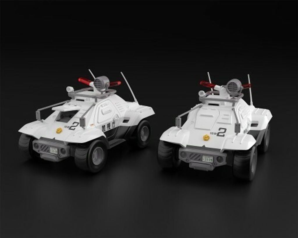 1-43 Mobile Police Patlabor Type 98 commnad vehicle 2 sets.jpg