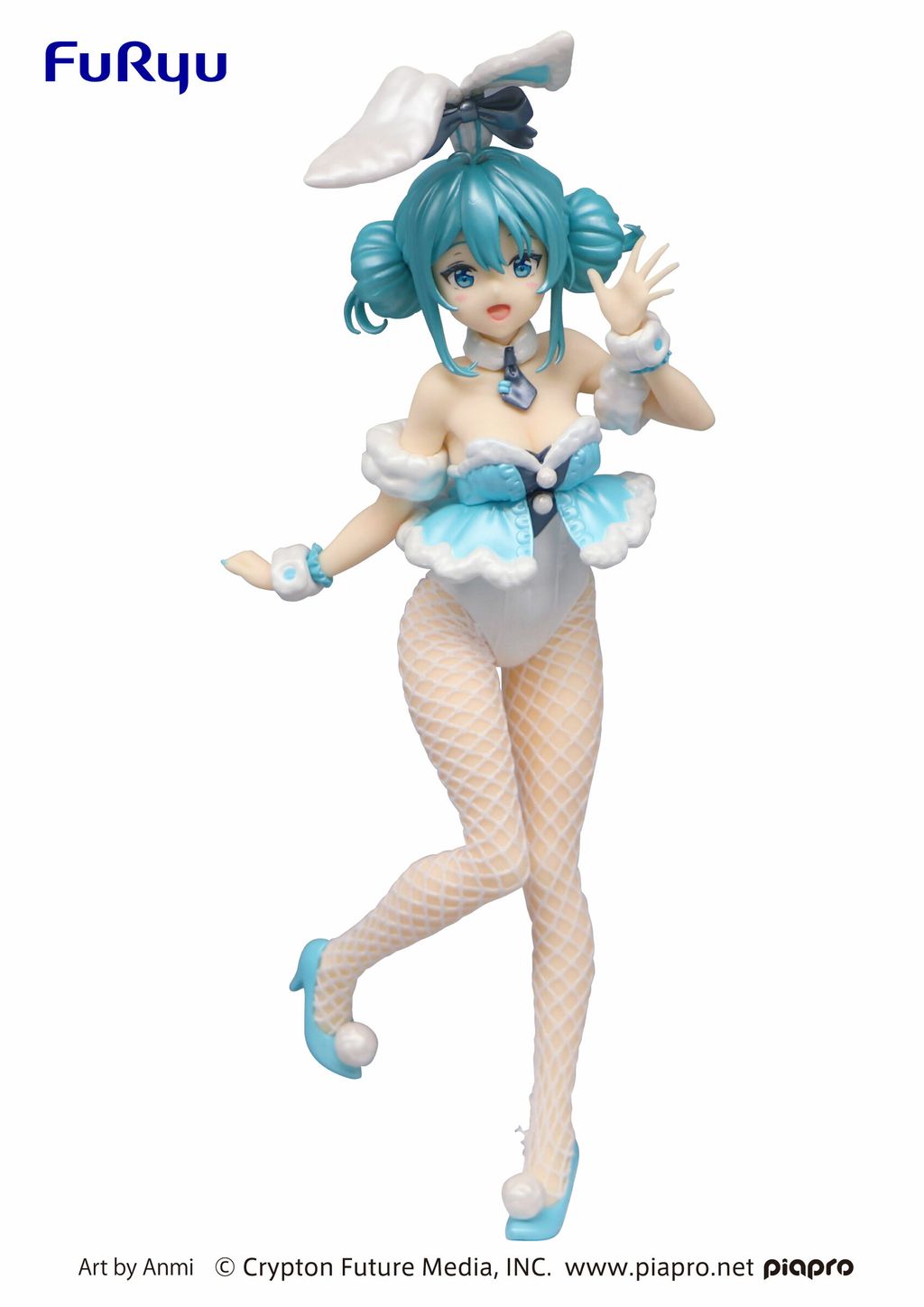 BiCute Bunnies Figure -Hatsune Miku- White Rabbit Pearl Color ver..jpg