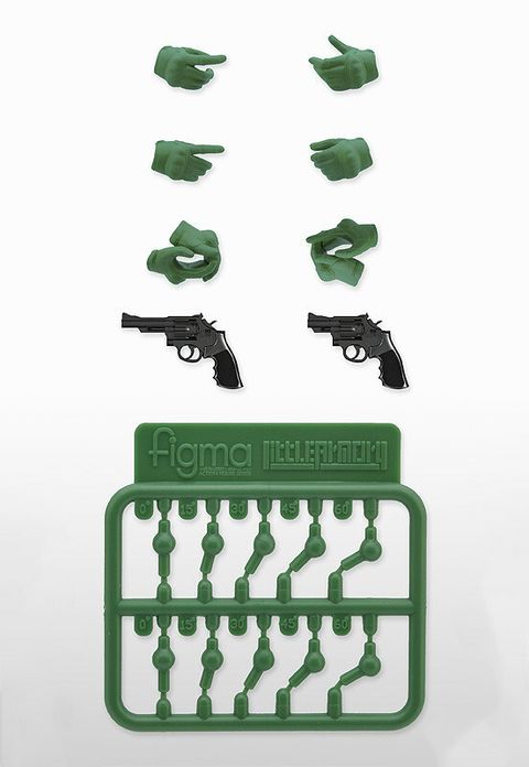 LAOP07 figma Tactical Gloves 2 - Revolver Set (Green).jpg