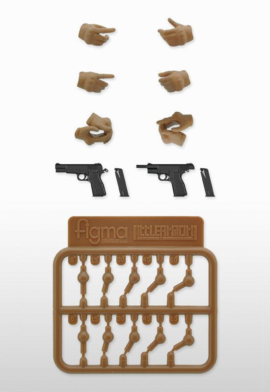 LAOP06 figma Tactical Gloves 2 - Handgun Set (Tan).jpg