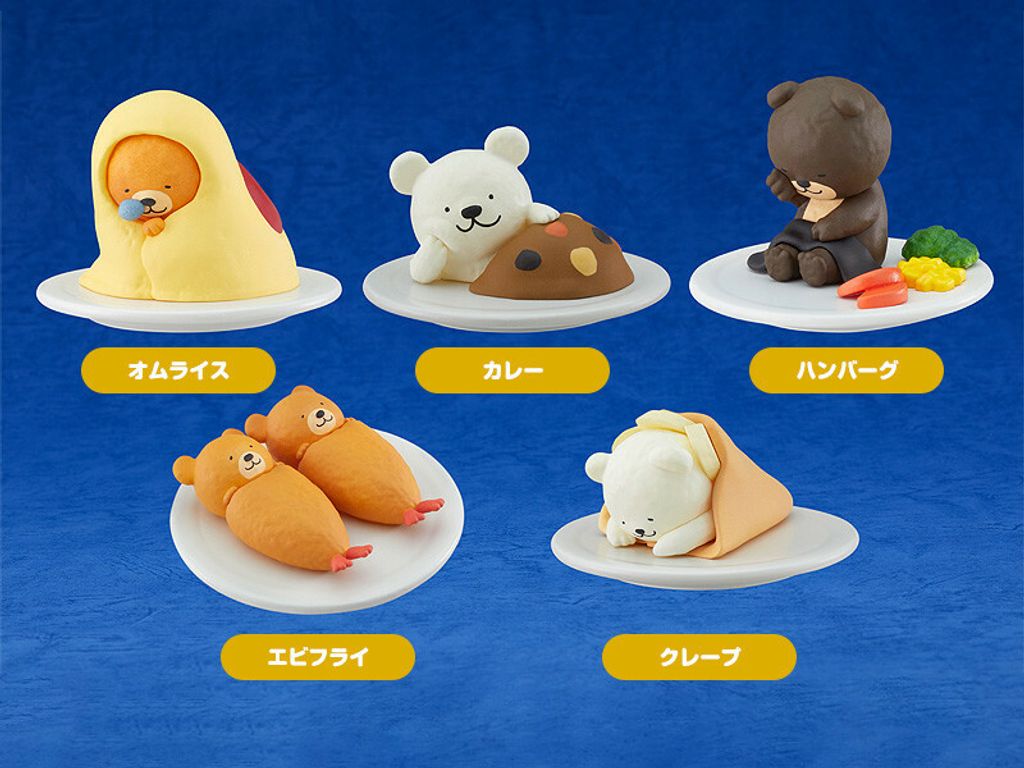 Oyasumi Restaurant Collectible Mascots.jpg