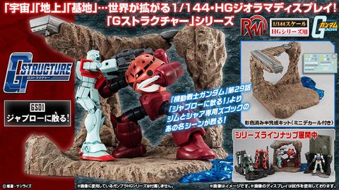 Realistic Model Series Mobile Suit Gundam (For 1-144 HG series) G Structure (GS01) Tragedy in Jaburo.jpg