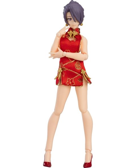 figma Female Body (Mika) with Mini Skirt Chinese Dress Outfit.jpg