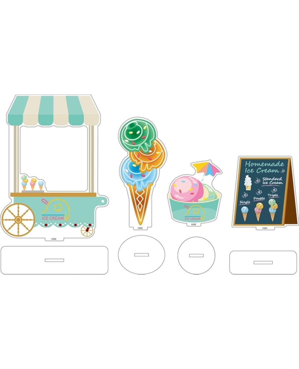 Nendoroid More Acrylic Stand Decorations Ice Cream Parlor.jpg