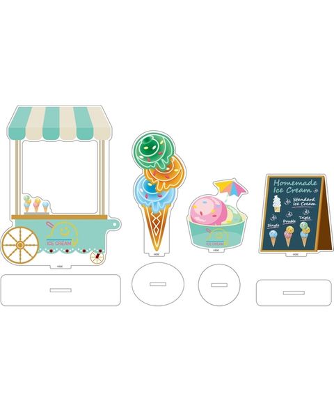 Nendoroid More Acrylic Stand Decorations Ice Cream Parlor.jpg