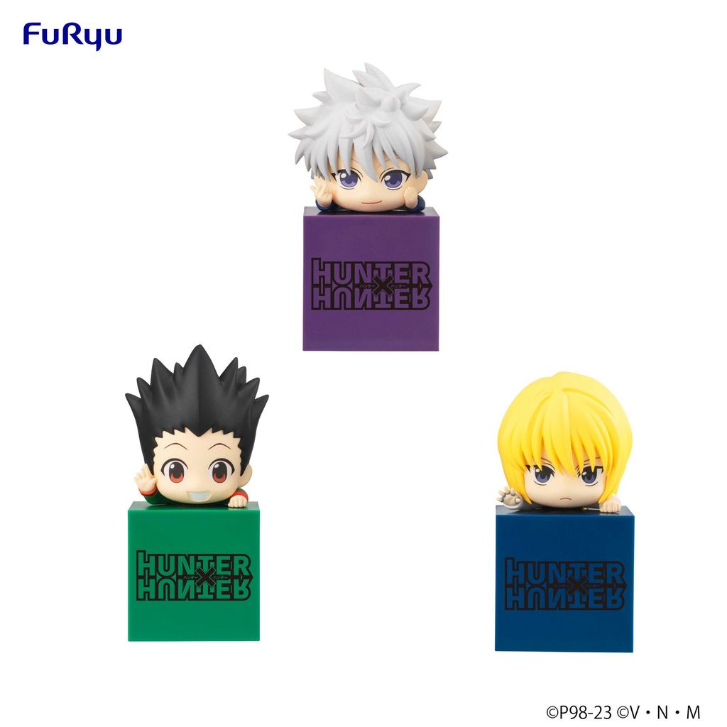 HUNTER×HUNTER　Hikkake Figure -Gon Killua Curapikt- set