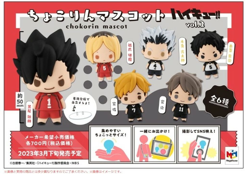 CHOKORIN MASCOT SERIES Haikyu!! Vol. 2