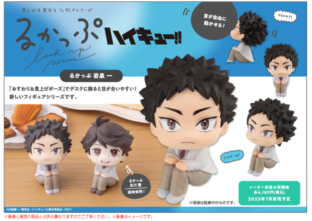 LOOK UP SERIES HAIKYU!! Hajime Iwaizumi