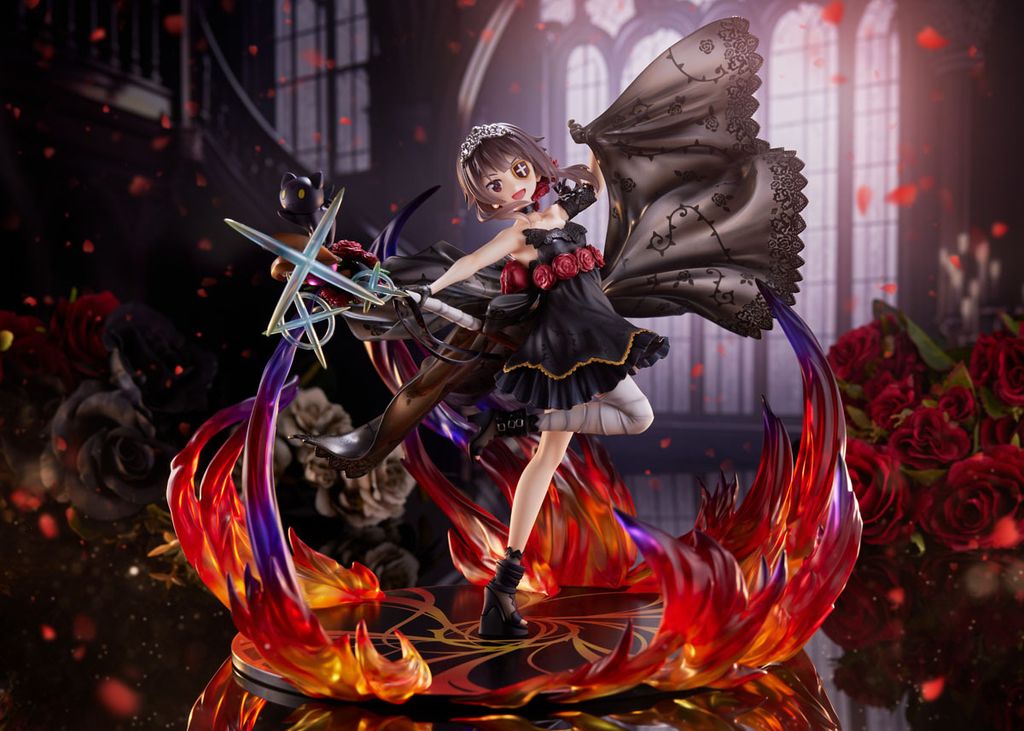 God's Blessing on This Wonderful World! Megumin the Black Rose Dress ver. 17 Scale Figure
