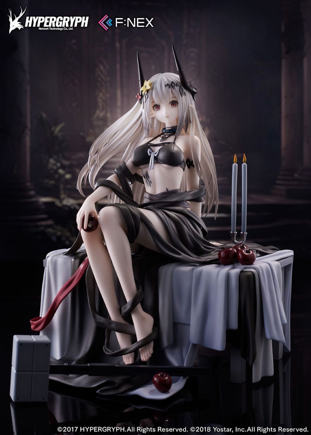 Arknights 17 Scale Figure Mudrock Silent Night DN06 Ver.