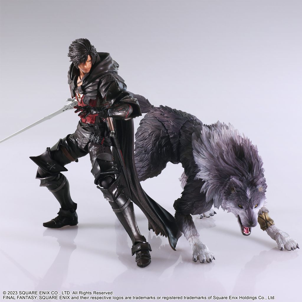 BRING ARTS™ Action Figure - CLIVE ROSFIELD & TORGAL