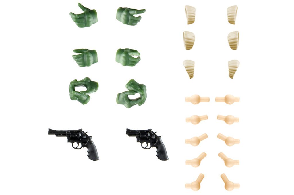 LAOP15 Glove 2 for SOUSAI SHOJO TEIEN Revolver set Green