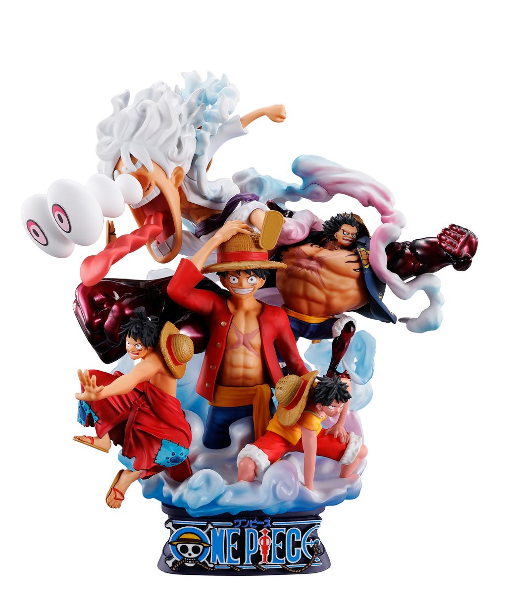 Petitrama series DX LOGBOX ONE PIECE RE BIRTH 02 Luffy Special