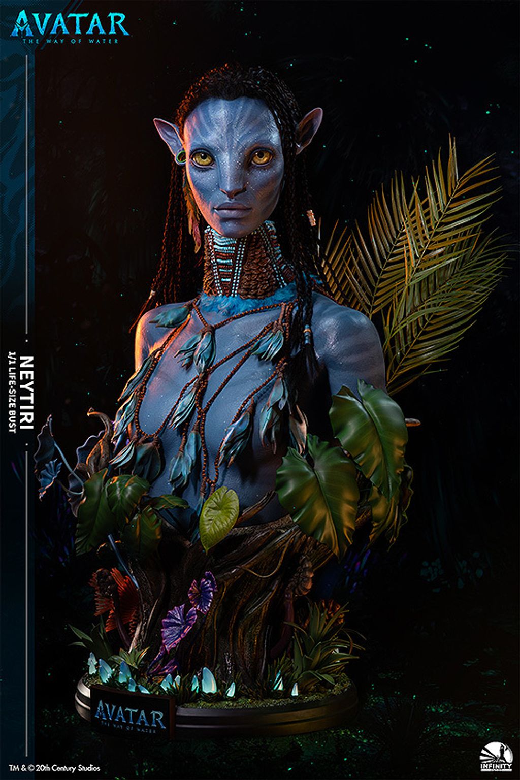 Infinity Studio Avatar 'The Way of Water' Neytiri Life Size Bust (Premium)