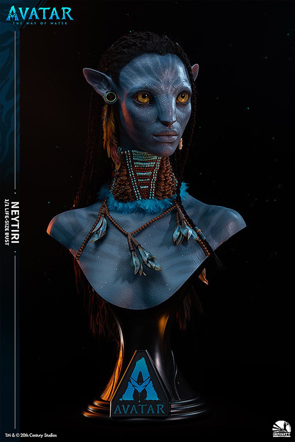 Infinity Studio Avatar 'The Way of Water' Neytiri Life Size Bust (Elite)