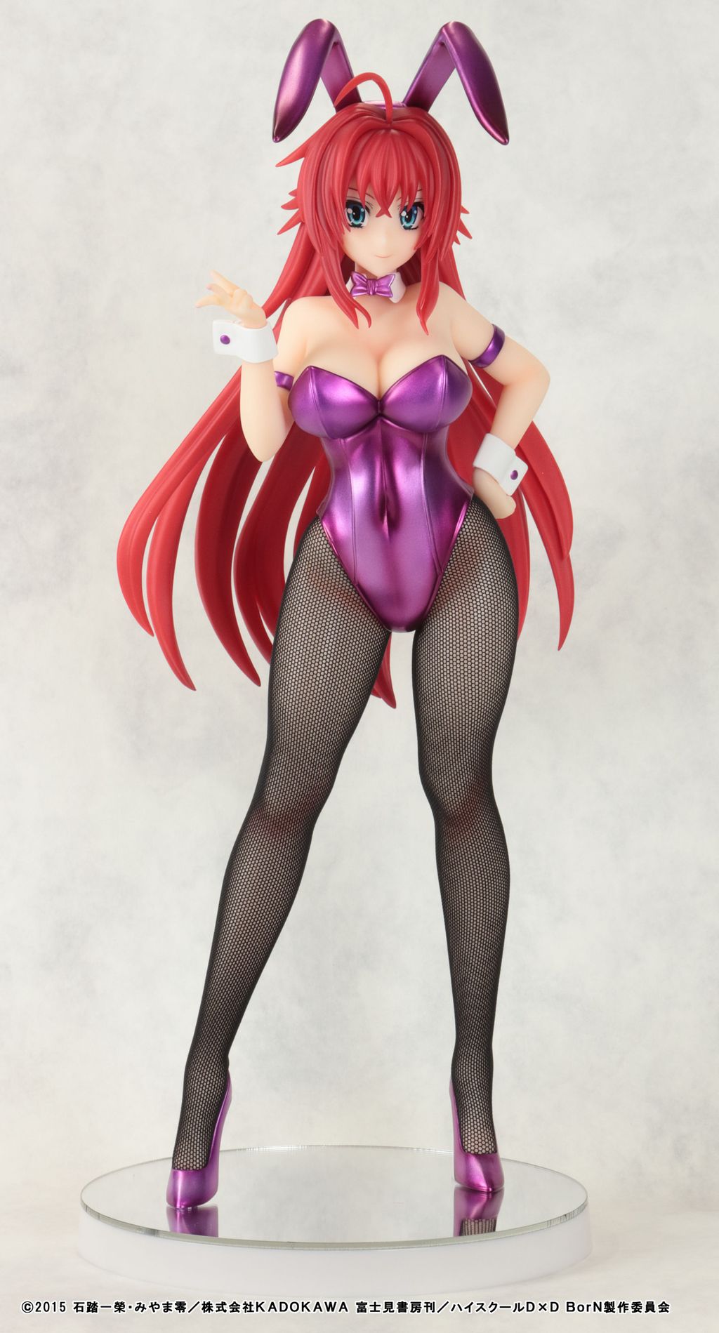 High School D x D BorN Rias Gremory Purple Bunny ver. 16 Complete Figure(3rd-run)