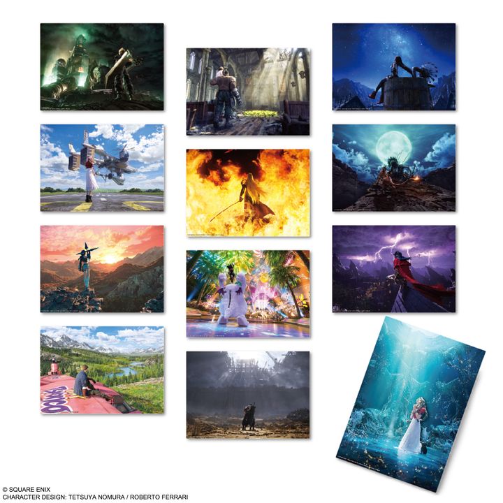 FINAL FANTASY VII REBIRTH Mini Clear Poster