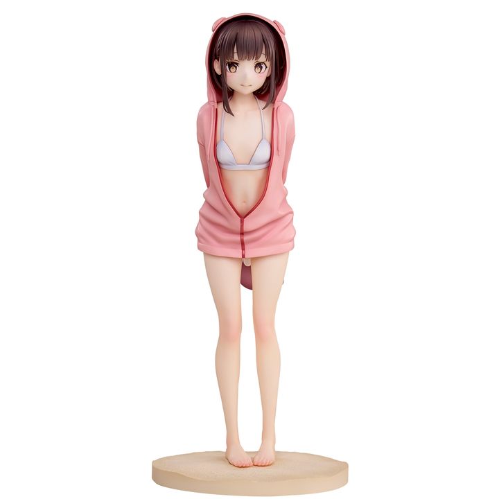 Swimsuit Hoodie Misaki 16 Pre-painted Figure
