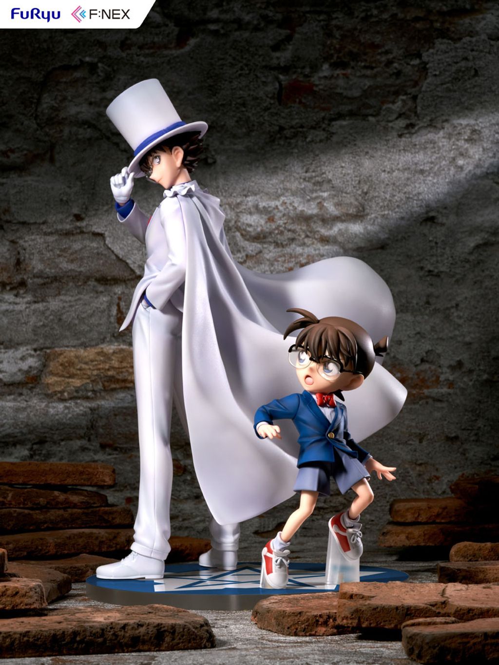 Conan Edogawa & Kid the Phantom Thief 17 Scale Figure