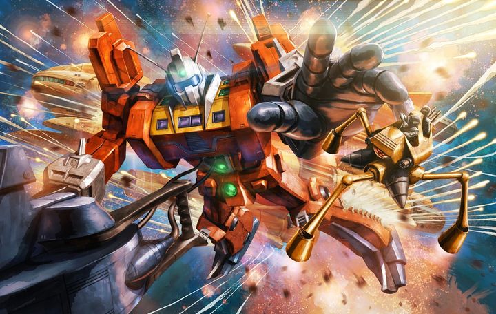 1450 Space Runaway Ideon Anime Color ver.