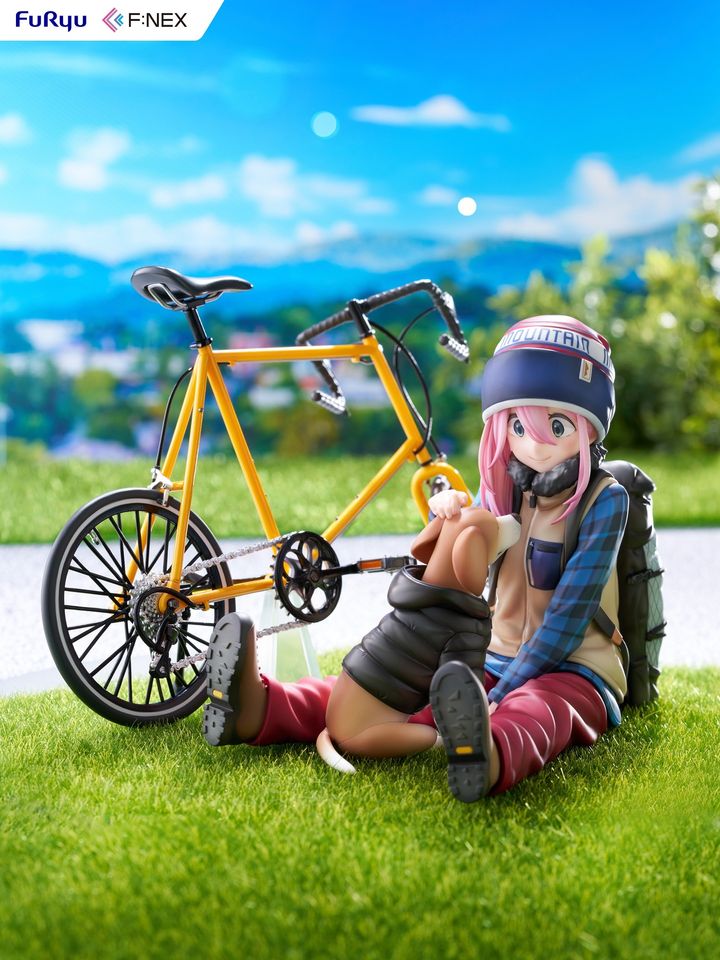 Laid Back Camp-Season3 Nadeshiko Kagamihara 17 Scale Figure