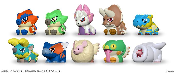 Capcom Figure Builder Finger Puppet Monster Hunter Vol. 1