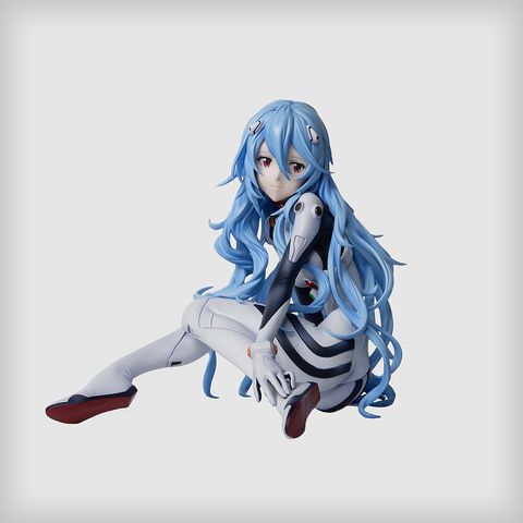 EVANGELION 3.0+1.0 Thrice Upon a Time Figure Rei Ayanami Long Hair Ver.