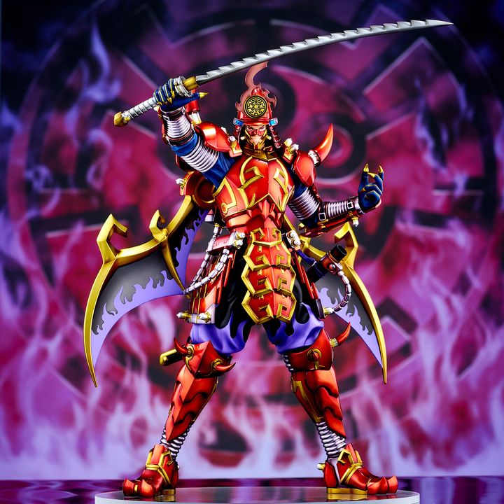 Legendary Six Samurai Shi En Yu-Gi-Oh Monster Figure Collection Complete Figure