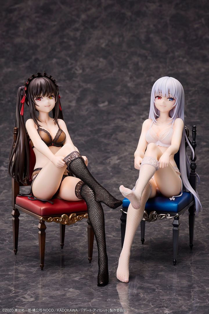 Date A Bullet Kurumi Tokisaki & White Queen 17 Complete Figure Set