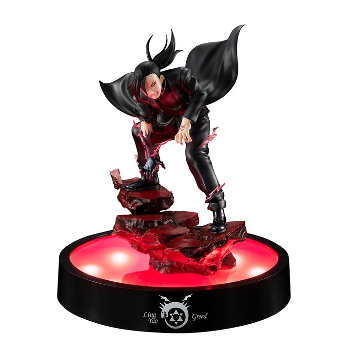 Precious G.E.M. FULLMETAL ALCHEMIST GREED (Ling Yao) (With LED Base Stand)(Repeat)