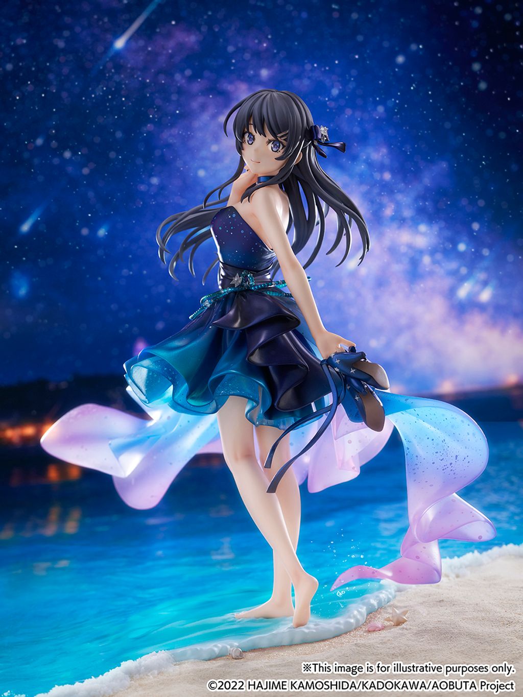 Mai Sakurajima - Starry night sky ver.-17 Scale Figure