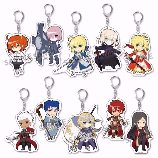 Pikuriru! Fate Grand Order Trading Acrylic Keychain vol.3 (3rd-run).jpg