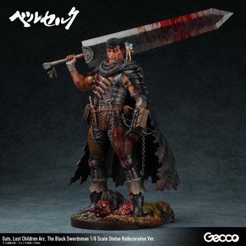 The Black Swordsman 1 6 Scale Statue Redecoration Ver.