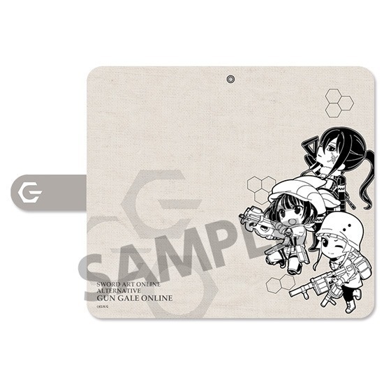 Pikuriru! Sword Art Online Alternative Gun Gale Online Cell Phone Wallet Case (Size M).jpg