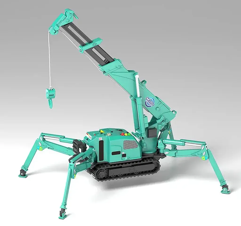 MODEROID MAEDA SEISAKUSHO Spider Crane (Green)