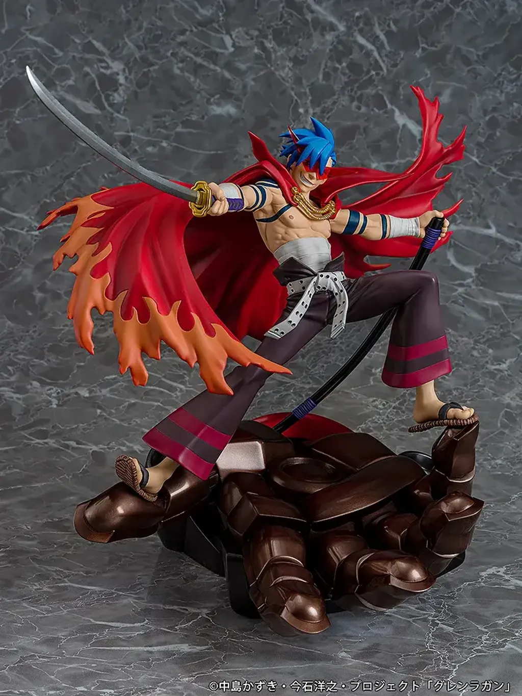 Tengen Toppa Gurren Lagann Scale Figure Kamina & Gurren