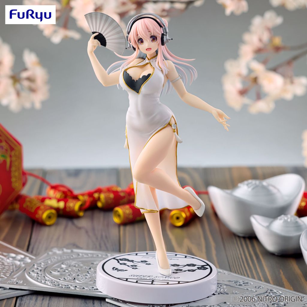 SUPER SONICO Trio-Try-iT Figure -White China Dress ver.-