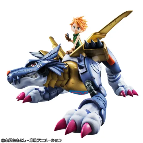 MetalGarurumon and Yamato Ishida (Repeat)