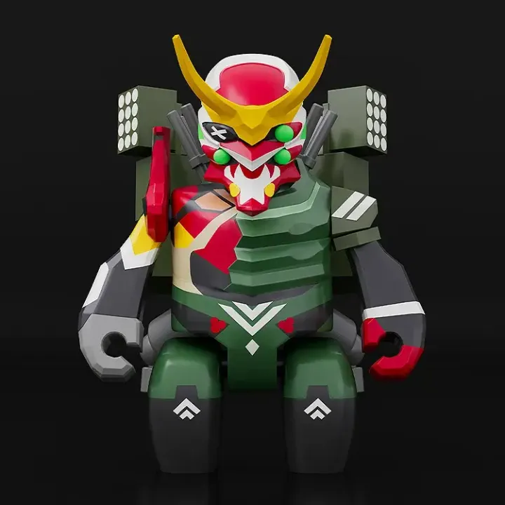 BRICKROID Evangelion Production Model-New 02 α