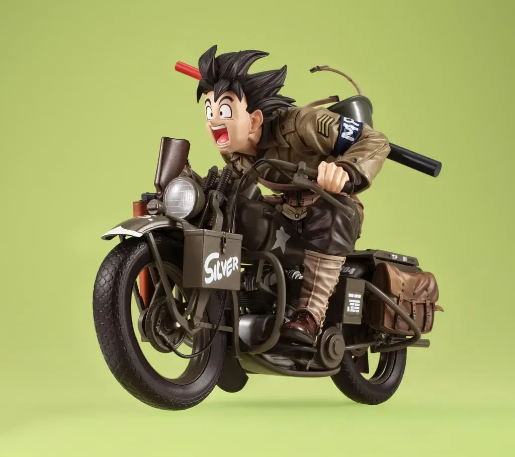 Son Goku & Motorbike