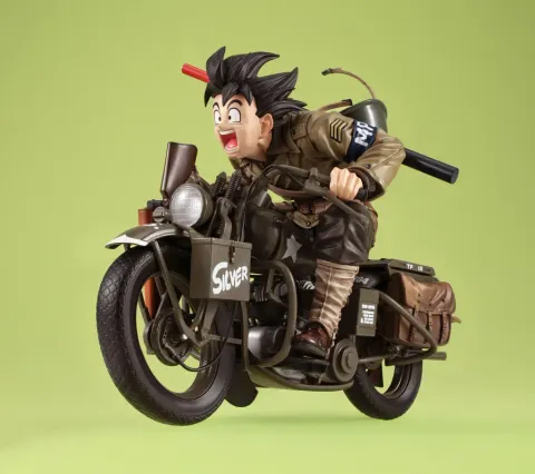Son Goku & Motorbike