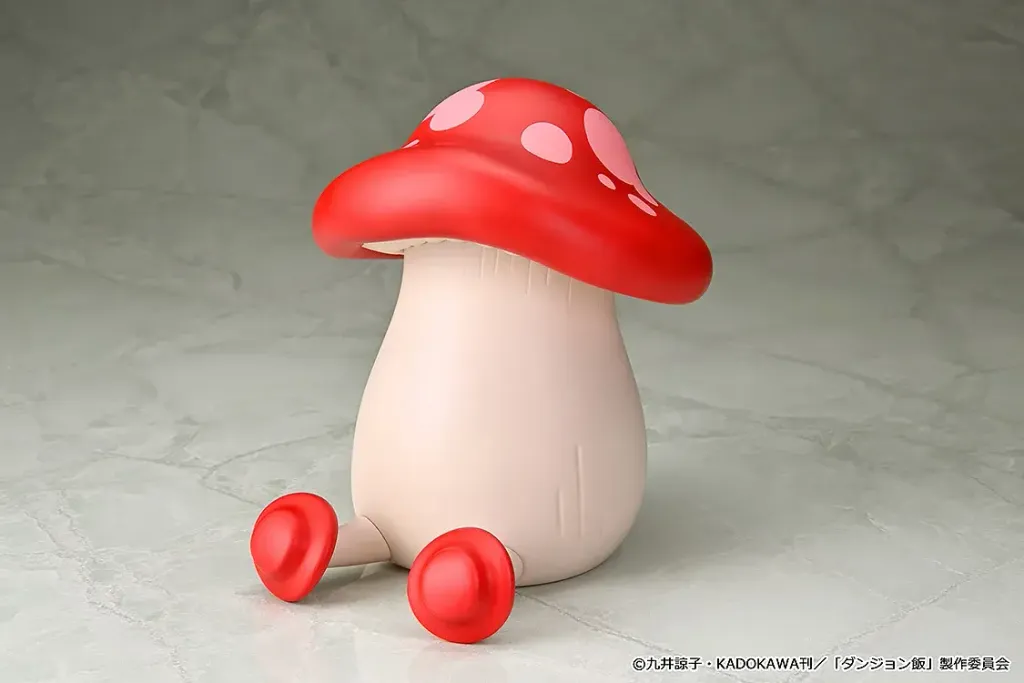 Soft Vinyl Walking Mushroom (Red)