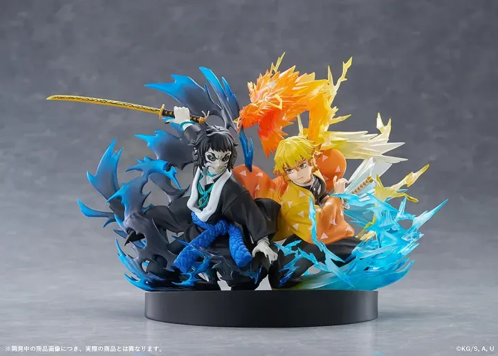 Zenitsu Agatsuma & Kaigaku Non-Scale Figure