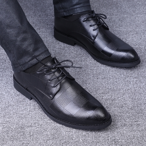 New-Arrival Men Lace Up Formal Shoes 