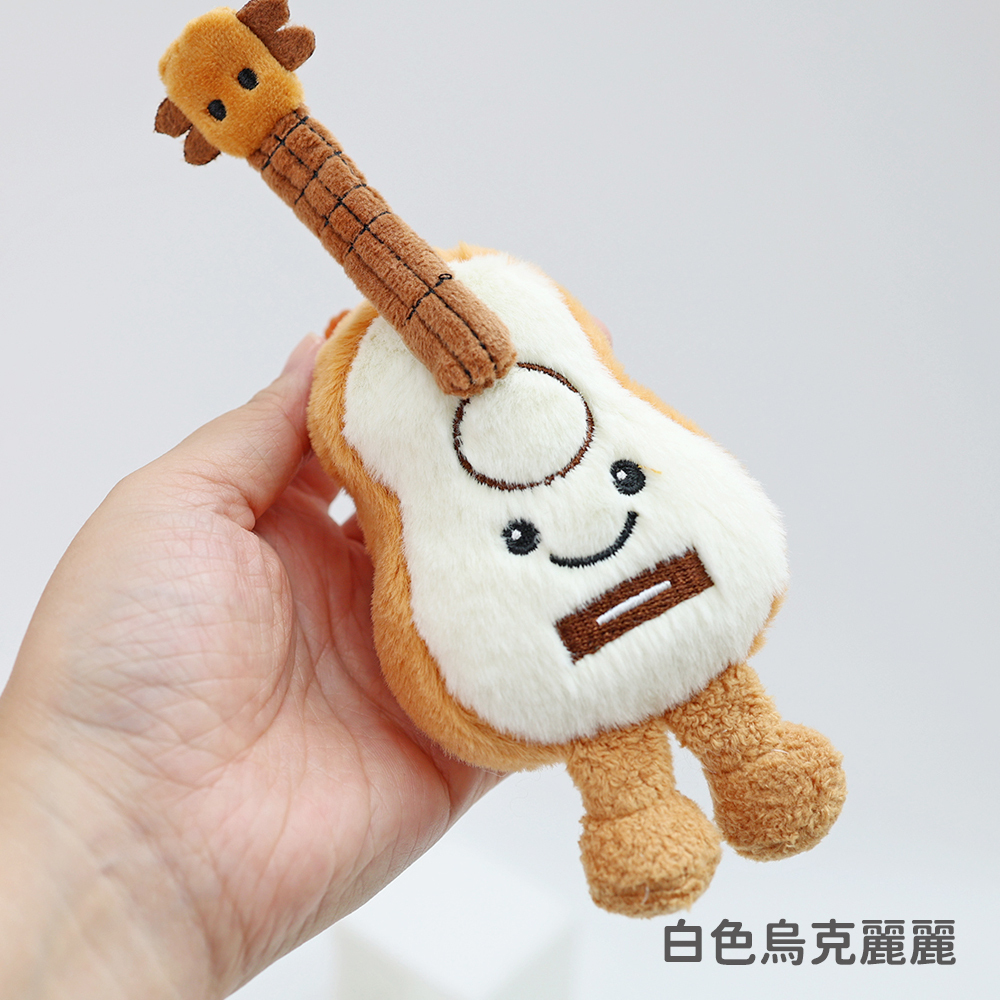 網拍圖_樂器娃娃吊飾_規格_白色烏克麗麗