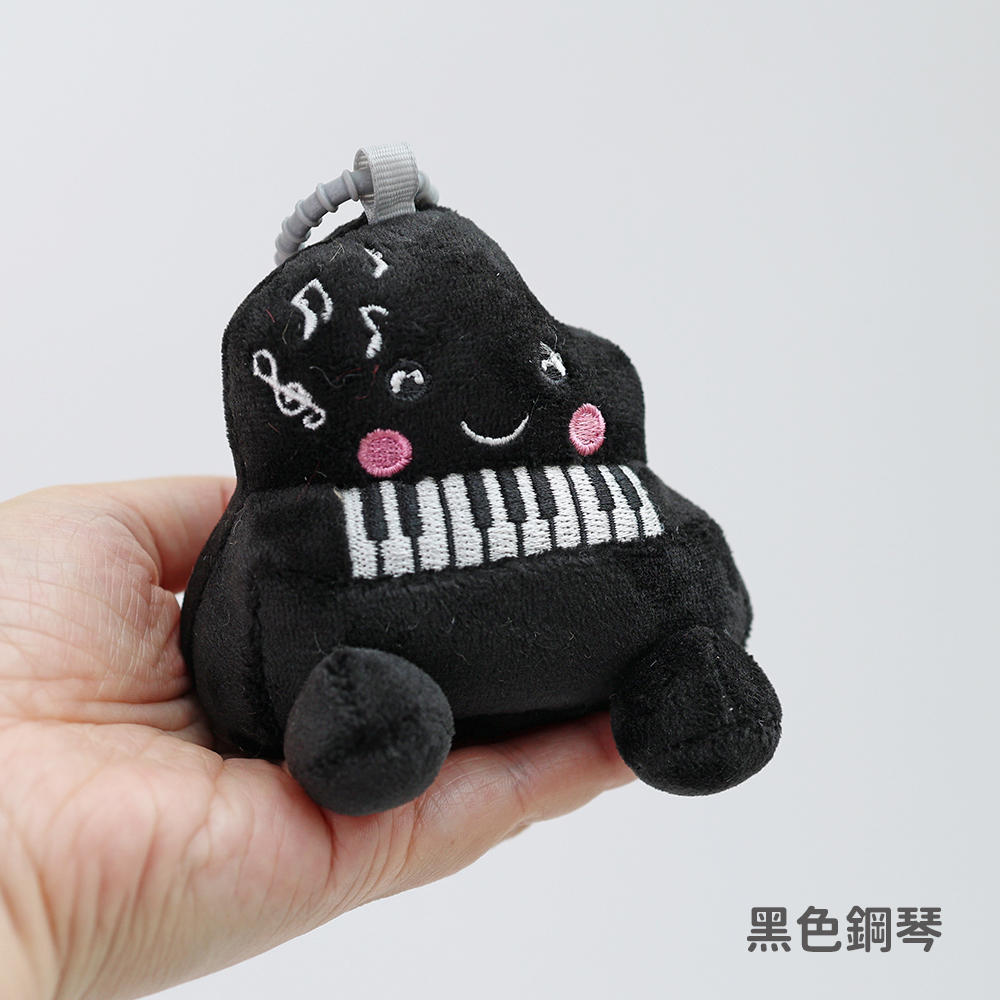 網拍圖_樂器娃娃吊飾_規格_黑色鋼琴
